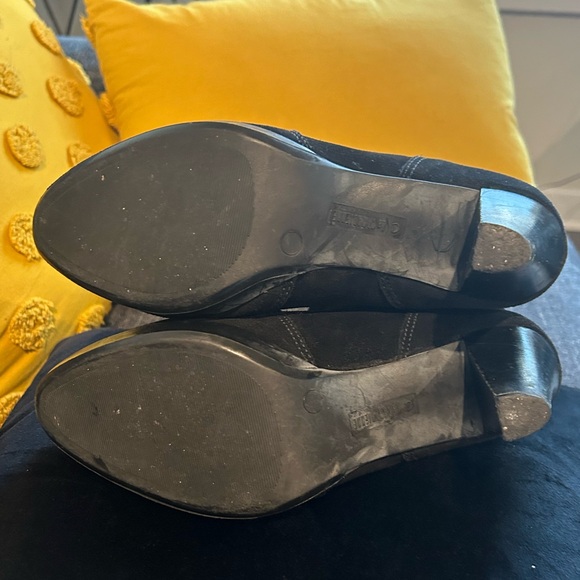 La Canadienne Mercedes Suede Black Boots 8.5 M - Picture 5 of 6